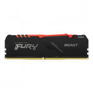 DDR4-16GB 3200MHz CL16 Single (1x 16GB) RGB Kingston Fury Beast XMP2.0 1