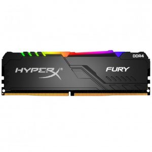 DDR4-16GB 3200MHz CL16 Single (1x16GB) RGB HyperX Fury XMP2.0 1