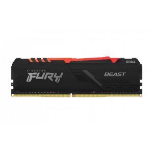 DDR4-16GB 3600MHz CL18 Single (1x16GB) RGB Fury Beast  XMP2.0 1