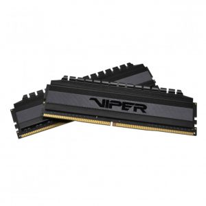 DDR4-16GB 4000MHz CL19 KIT (2x 8GB) Patriot Viper 4 Blackout Kit (PVB416G400C9K)