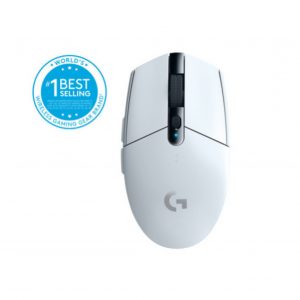 Miš  Logitech Gaming Brezžična G305 LightSpeed bela (910-005291)