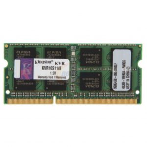Note spomin SO-DIMM DDR3 - 8GB 1600MHz Kingston (1x8GB) (KVR16S11/8)
