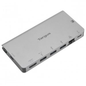 Priklopna postaja USB-C => Targus 3xUSB3.0 USB-C SD Čitalec HDMI ETH LAN RJ45 PD (100W) (DOCK414EU)