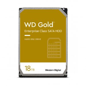 Trdi disk-18TB SATA3 WD181KRYZ 6Gb/s 512MB GOLD - primerno za NAS 24/7 delovanje