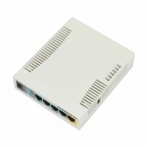 Usmerjevalnik - Router brezžični Mikrotik WiFi4 802.11n N300 300Mbit/s 5xLAN  1x notranja antena (RB951Ui-2HnD)