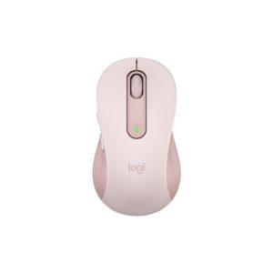 Miš Logitech Brezžična + Bluetooth optična M650 L roza Signature velikost L (910-006237)