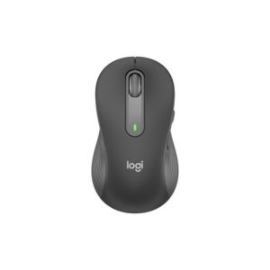 Miš Logitech brezžična + Bluetooth optična M650 L grafitna Signature velikost L za levičarje (910-006239)