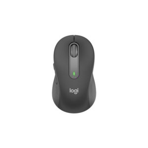 Miš Logitech brezžična + Bluetooth optična M650 M grafitna Bolt reciever medium (910-006253)