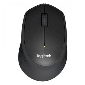 Miš Logitech brezžična optična M330 črna silent plus (910-004909)