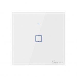 Pametna hiša - WiFi stensko stikalo Touch light switch WiFi + RF 433 Sonoff T1 EU TX (1-gang)