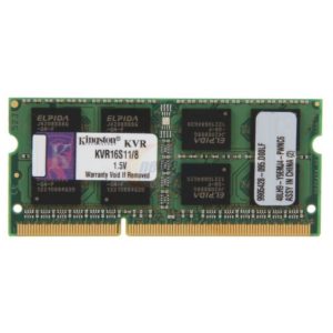 SO-DIMM DDR3  8GB 1600MHz CL11 Single (1x8GB)  Kingston (KVR16S11/8)