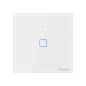 Pametna hiša - WiFi stensko stikalo Touch light switch WiFi + RF 433 Sonoff T1 EU TX (enojno)
