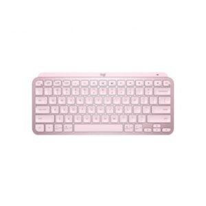 Tipkovnica Logitech brezžična MX mini roza mini SLO gravura (920-010500)