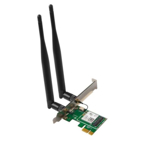 Brezžični mrežni adapter PCIe Tenda WiFi6 802.11ax AX3000 2402Mbit/s Dualband MU-MIMO 2x antena BT 5.0 (E30)