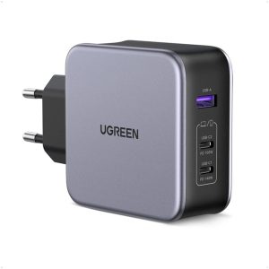 Hišni polnilec 100-240V => 2x USB-C (ž) 1x USB-A (ž) 140W 3.1 GaN