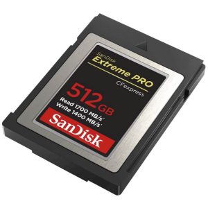 Spominska kartica CFexpress 512GB Sandisk Extreme Pro 1700MB/s/1400MB/s (SDCFE-512G-GN4NN)