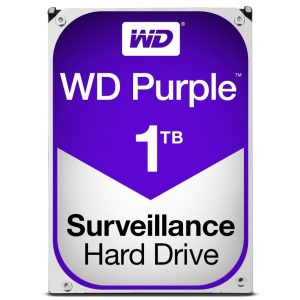 Trdi disk 1TB SATA3 WD10PURZ 6Gb/s 64MB Purple - primerno za snemalnike 24/7 delovanje