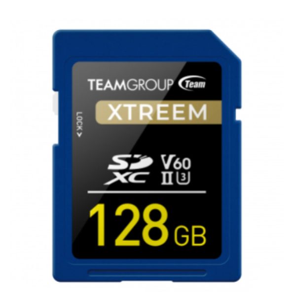Spominska kartica SDXC 128GB Teamgroup Xtreem 250MB/s/120MB/s U3 UHS-II (TXSDXC128GIIV6001)