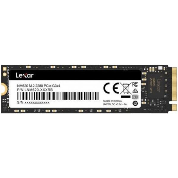 Disk SSD M.2 NVMe PCIe 3.0 512GB Lexar NM620 3D TLC 2280 3300/2400MB/s (LNM620X512G-RNNNG)