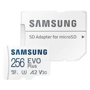 Spominska kartica SDXC-micro 256GB Samsung  EVO Plus 130MB/s U3 V30 UHS-I (MB-MC256KA/EU) +adapter