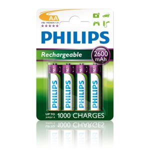 Baterijski vložek Philips polnilni 1