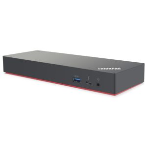 Priklopna postaja USB-C => Lenovo Thunderbolt 3 Gen2 EU 5x USB 3.1 1x USB-C 2xHDMI 2xDisplayPort LAN (40AN0135EU)