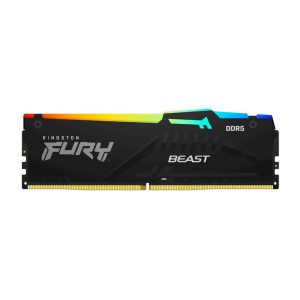 DDR5 32GB 5200MHz CL40 Single (1x32GB) Kingston RGB Fury Beast XMP3.0 1