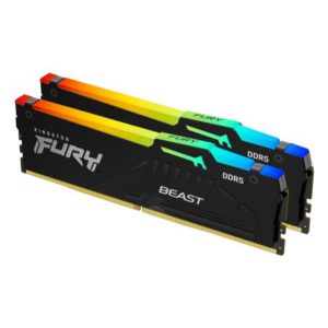 DDR5 32GB 6000MHz CL36 KIT (2x16GB) Kingston RGB Fury Beast XMP2.0 1