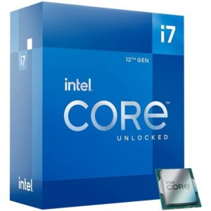 Procesor  Intel 1700 Core i7 12700KF 12C/20T 2.7GHz/5.0GHz BOX 125W - brez grafike in hladilnika