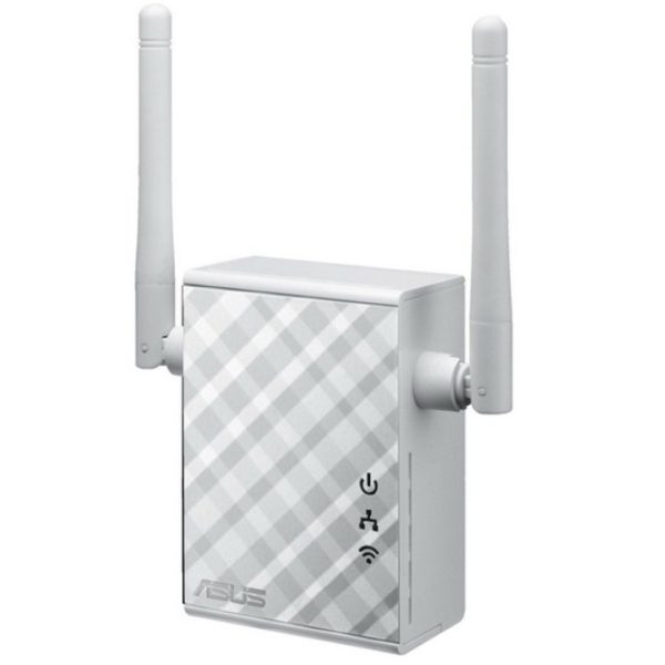 Razširitev brezžičnega omrežja Asus WiFi4 802.11n N300 300Mbit/s 1xRJ45 2x antena (RP-N12)