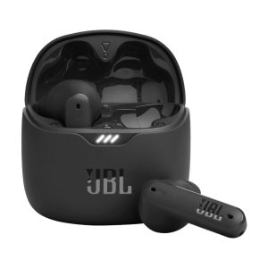 Slušalke brezžične ušesne Bluetooth stereo JBL Tune FLEX TWS z mikrofonom - črne