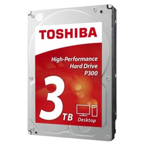 Trdi disk 3TB SATA3 Toshiba 6Gb/s 64Mb 7.200 P300 (HDWD130UZSVA)