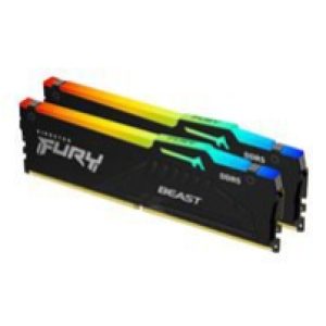 DDR5 64GB 5600MHz CL40 KIT (2x32GB) Kingston RGB Fury Beast XMP3.0 1