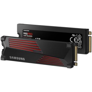 Disk SSD M.2 NVMe PCIe 4.0 1TB Samsung 990 PRO MLC TCG Opal 2.0 s hladilnikom 2280 7450/6900MB/s (MZ-V9P1T0CW)