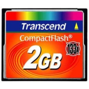 FLASH CompactFlash CF 2GB Transcend (TS2GCF133)