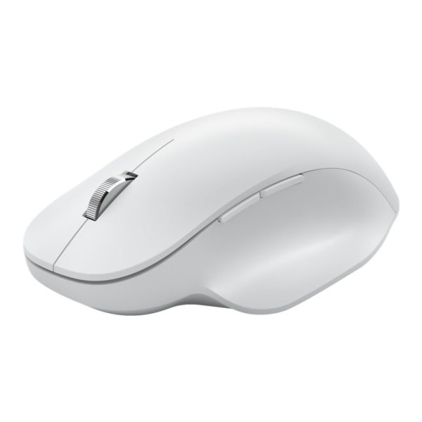 Miš Bluetooth 5.0 ergonomska Microsoft Ergonomic Mouse Glacier M 2400DPI 5 gumbov bela (222-00022)