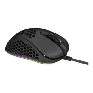 Miš UVI USB Lust optična 16000DPI RGB črna (UVILUSTBL)