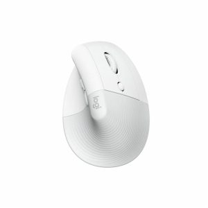 Miš brezžična + Bluetooth Logitech Lift Vertical za desničarje 4000DPI ergonomična bela (910-006475)