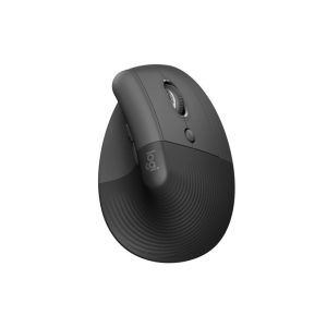 Miš brezžična + Bluetooth Logitech Lift Vertical za desničarje 4000DPI ergonomična grafitna (910-006473)