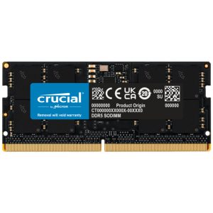 SO-DIMM DDR5 16GB 4800MHz CL40 Single (1x16GB) Crucial Crucial 1