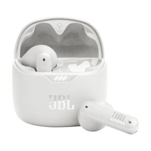 Slušalke brezžične JBL ušesne z mikrofonom BT TFLEX bele TWS (20375154)