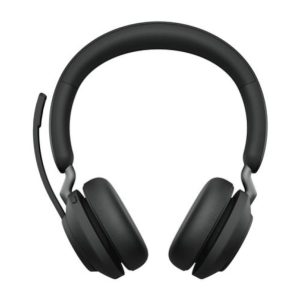 Slušalke brezžične Jabra naglavne z mikrofonom BT Evolve2 65 MS Stereo črna Link380c (26599-999-899)