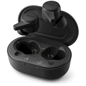 Slušalke brezžične Philips ušesne z mikrofonom BT TAT1207BK črna (TAT1207BK/00)