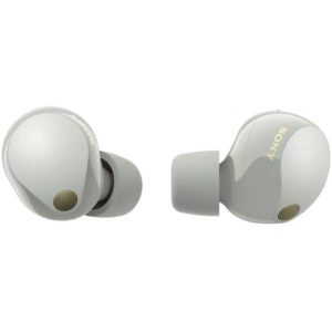 Slušalke brezžične Sony ušesne BT WF1000XM5 srebrna ANC (WF1000XM5S.CE7)