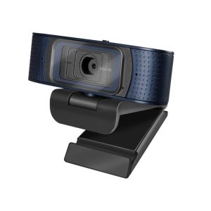 Spletna kamera Logilink UA0379 FHD 30FPS 80° USB-A črno-modra dvojni mikrofon EOLS-P (UA0379)