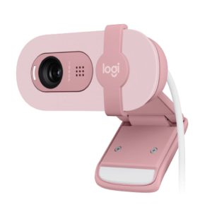 Spletna kamera Logitech Brio 100 2MP FHD 30FPS 58° USB-A roza pokrov za lečo (960-001623)