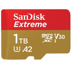 Spominska kartica SDHC-Micro 1TB SanDisk Extreme + Adapter do 190MB/s 130MB/s  A2