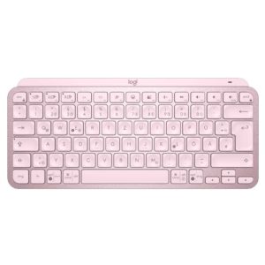Tipkovnica brezžična Logitech MX mini US international | SLO gravura roza LED osvetlitev (920-010500)
