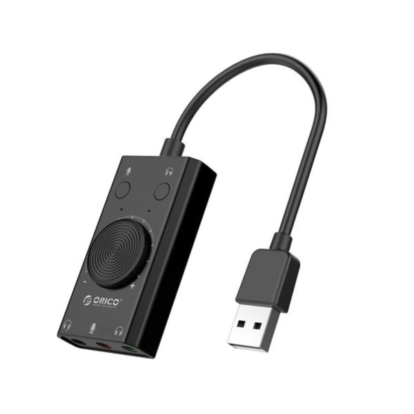 Zvočna kartica USB 2.0 SB Orico 10cm (SC2-BK-BP)