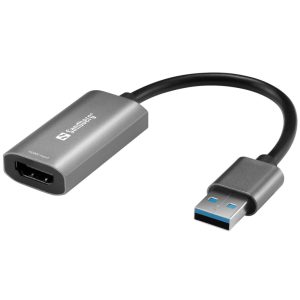 Adapter USB 3.0 => HDMI Capture Link 4K Sandberg